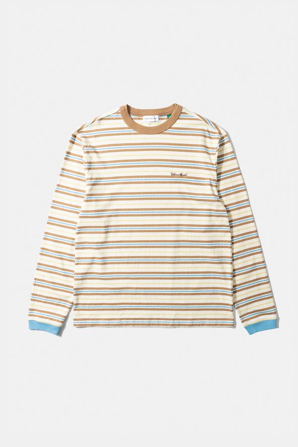 LOGO STRIPES LS OFF WHITE