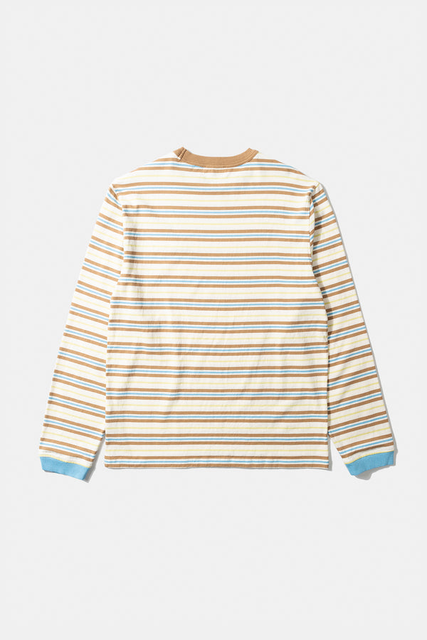 LOGO STRIPES LS OFF WHITE