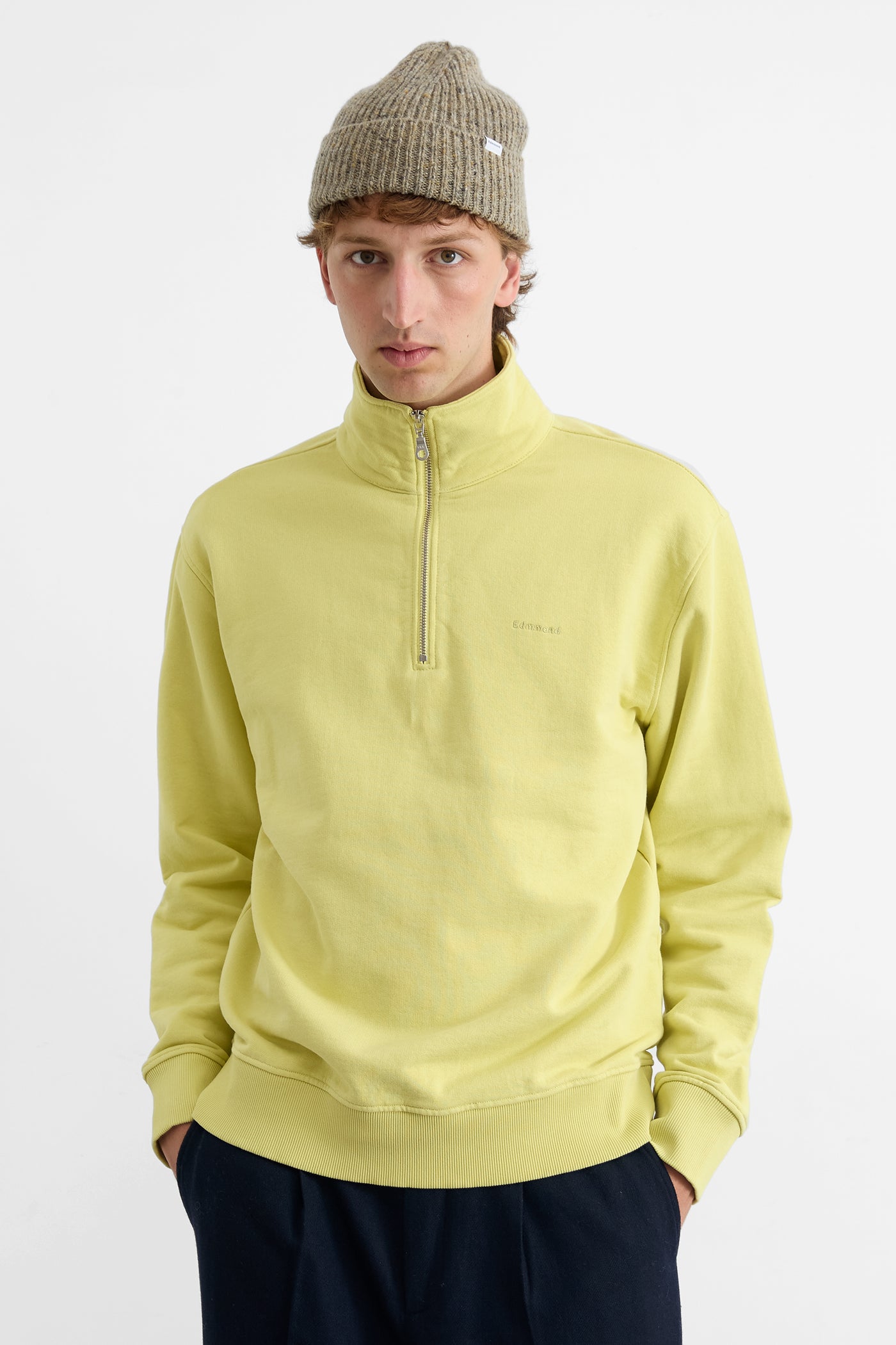Sweat Hammond UK Taille M - Bleu Et Noir - Coton - Occasion Très Bon État