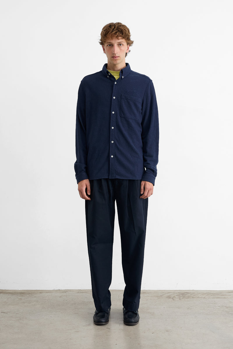 CRISP SHIRT NAVY