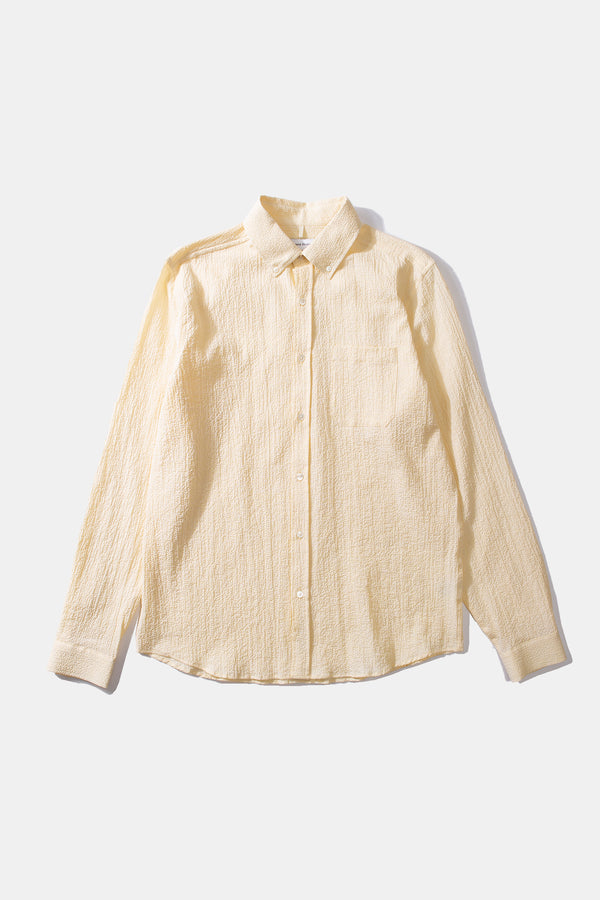 SEERSUCKER SHIRT LIGHT YELLOW