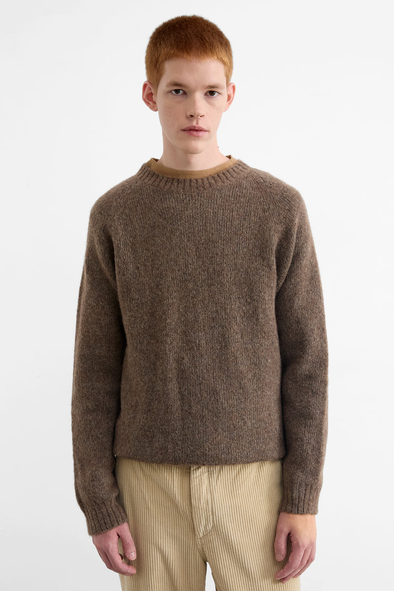 GLASGOW SWEATER CHOCOLATE