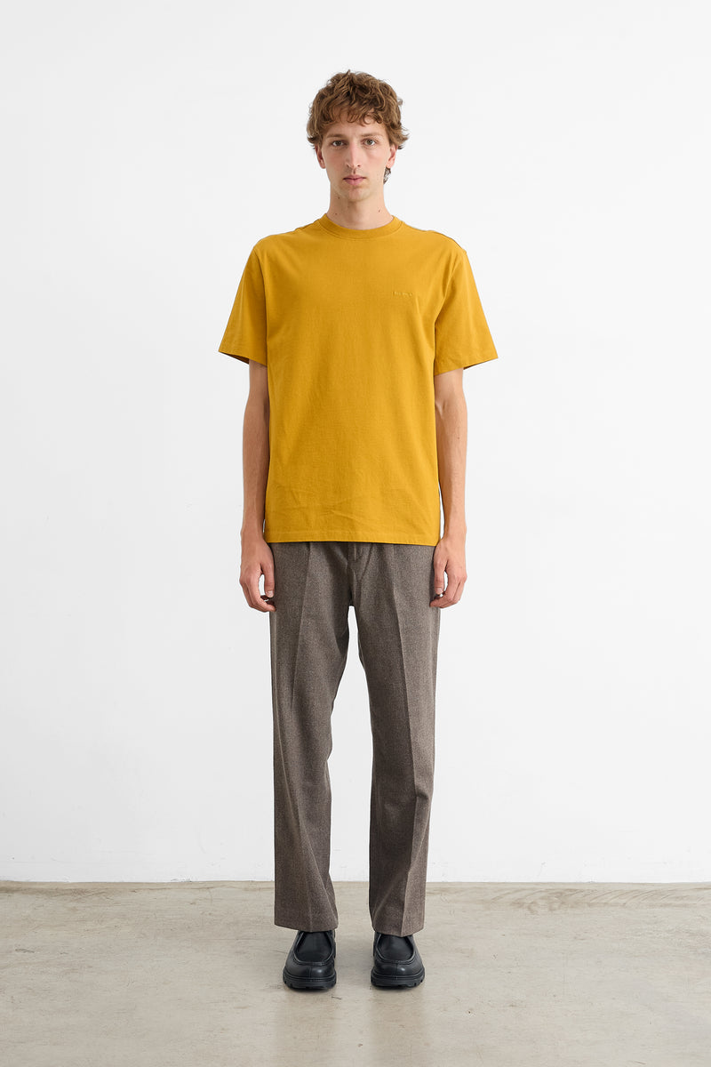 MINI LOGO MUSTARD