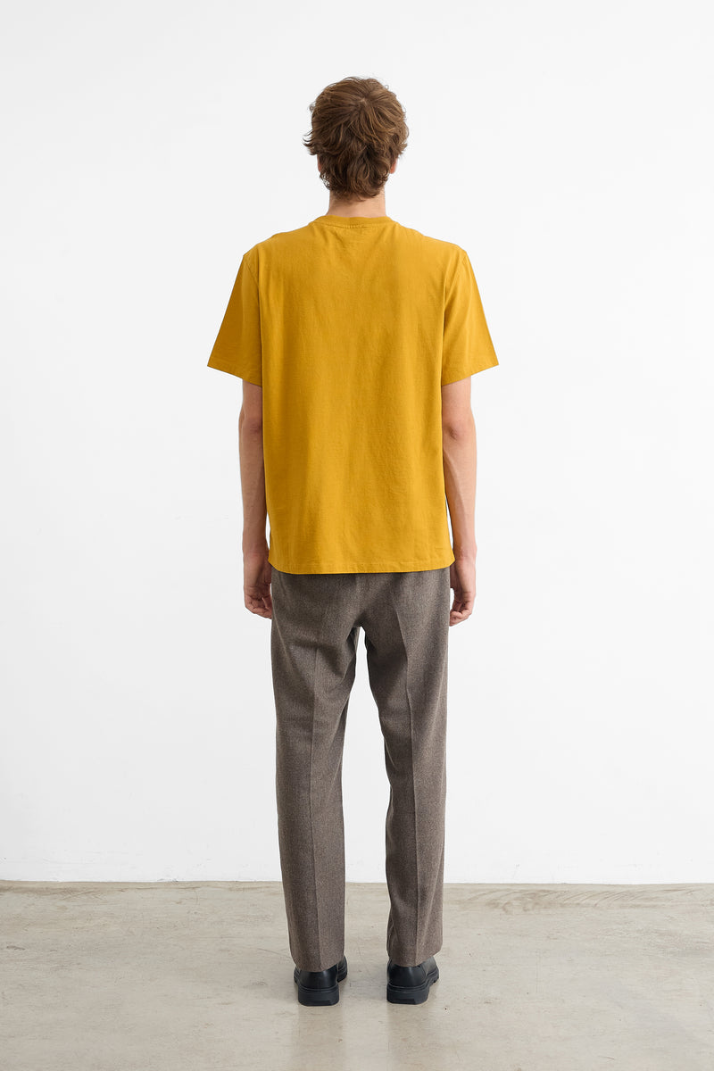 MINI LOGO MUSTARD