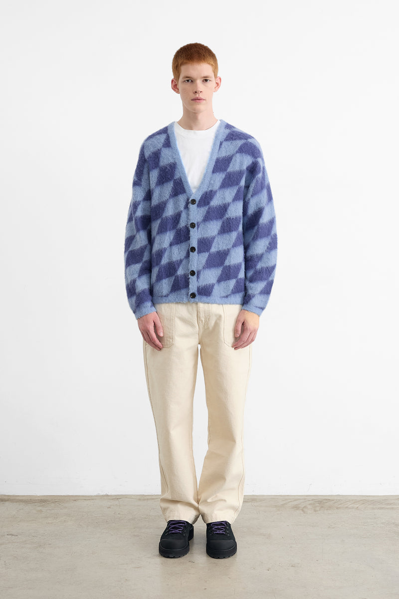 CODE CARDIGAN STEEL