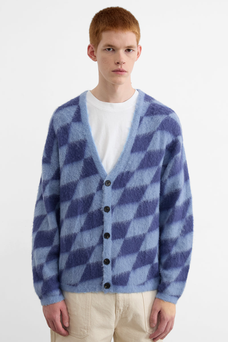 CODE CARDIGAN STEEL