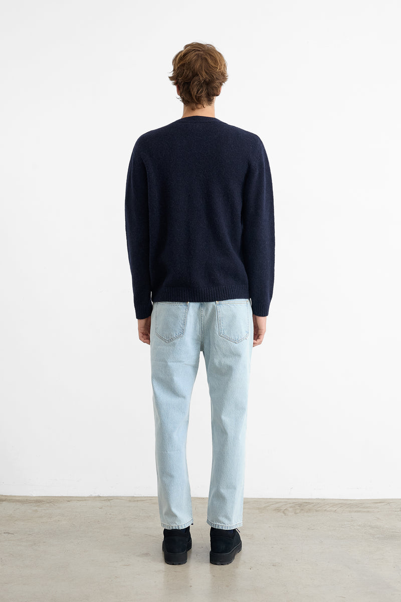 DUCK PATCH CARDIGAN NAVY