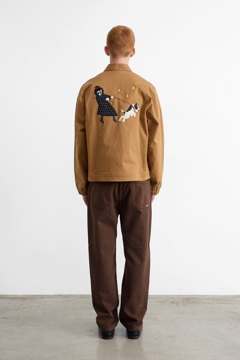 WALKER JACKET BROWN
