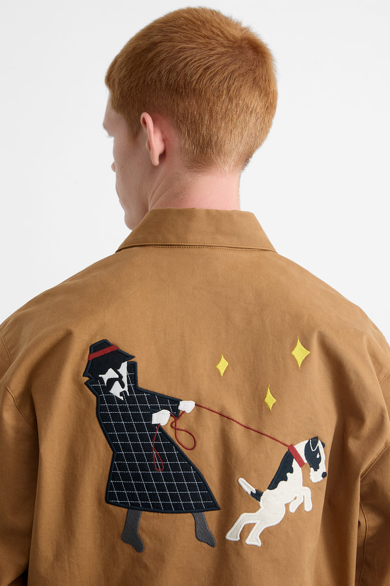 WALKER JACKET BROWN