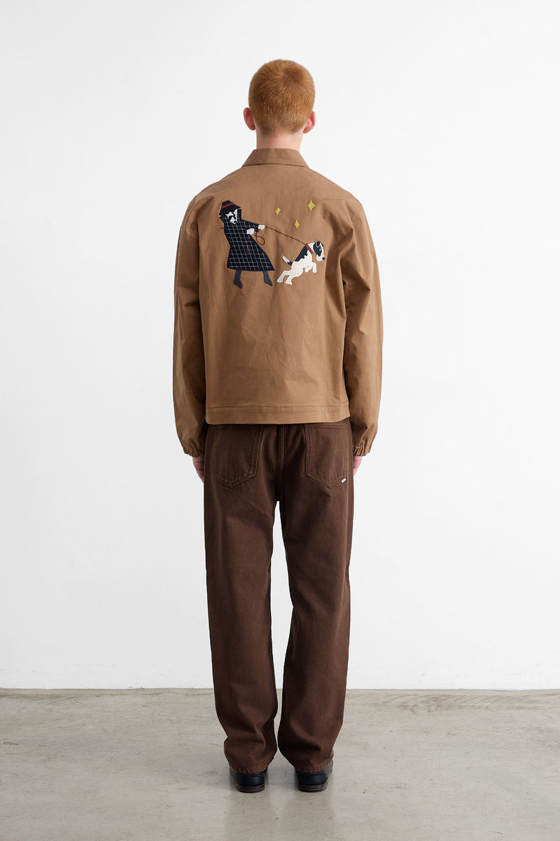 WALKER JACKET BROWN
