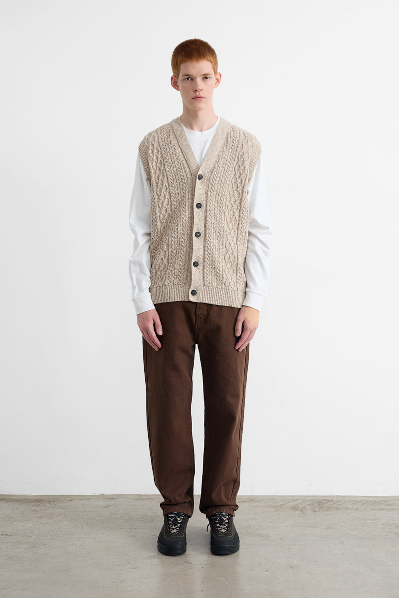 L’INDISCRET VEST TAN