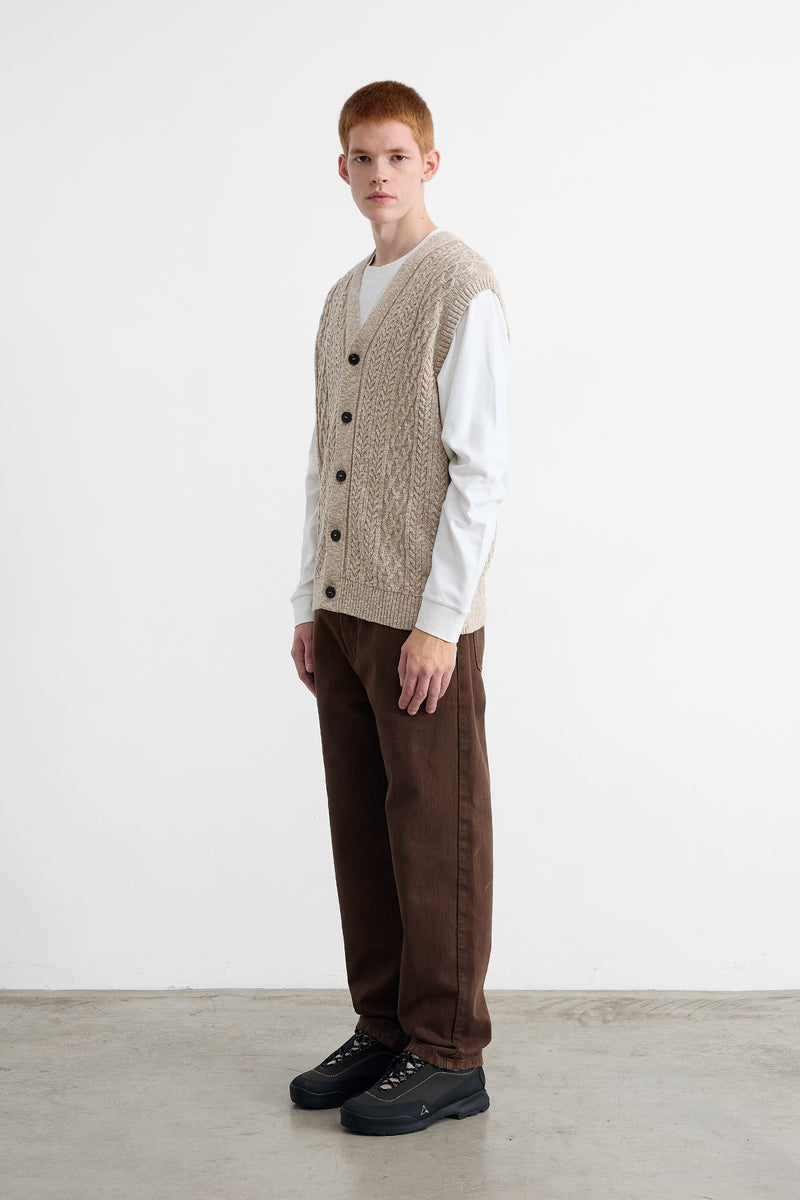 L’INDISCRET VEST TAN