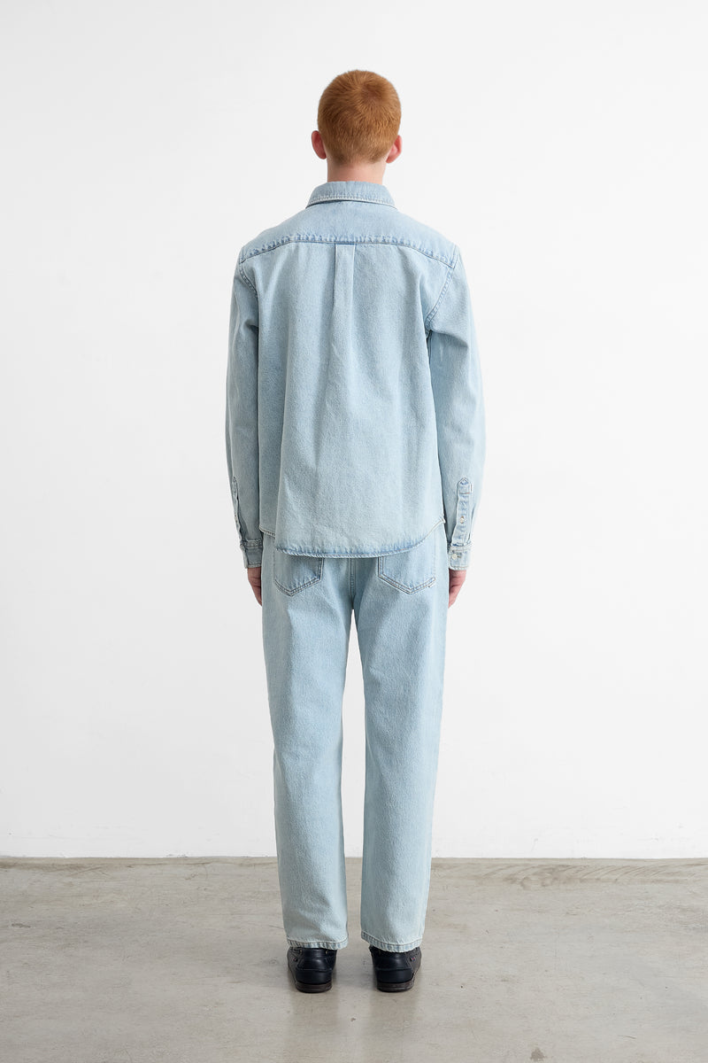 DUCK PATCH DENIM BLEACH