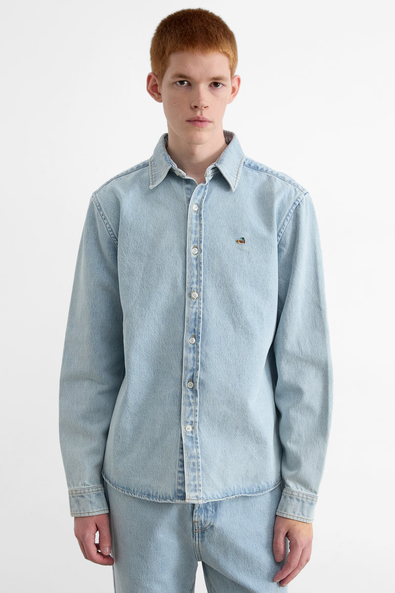 DUCK PATCH DENIM BLEACH