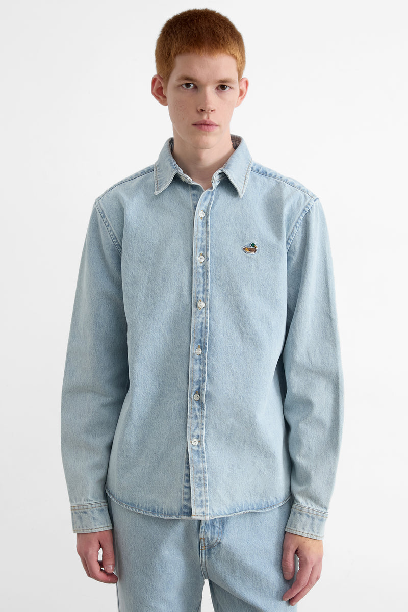 DUCK PATCH DENIM BLEACH