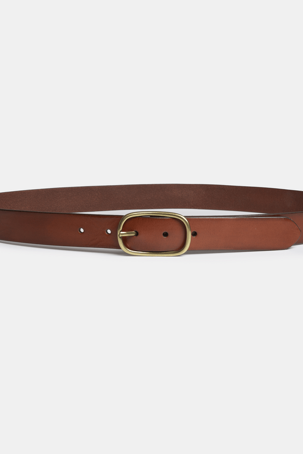 NEW RAW BELT BROWN