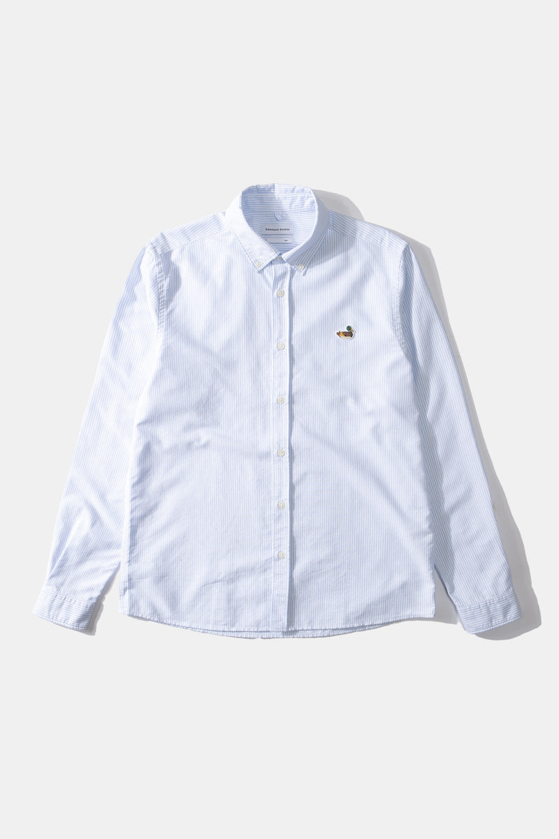 BD STRIPED SHIRT DUCK LIGHT BLUE