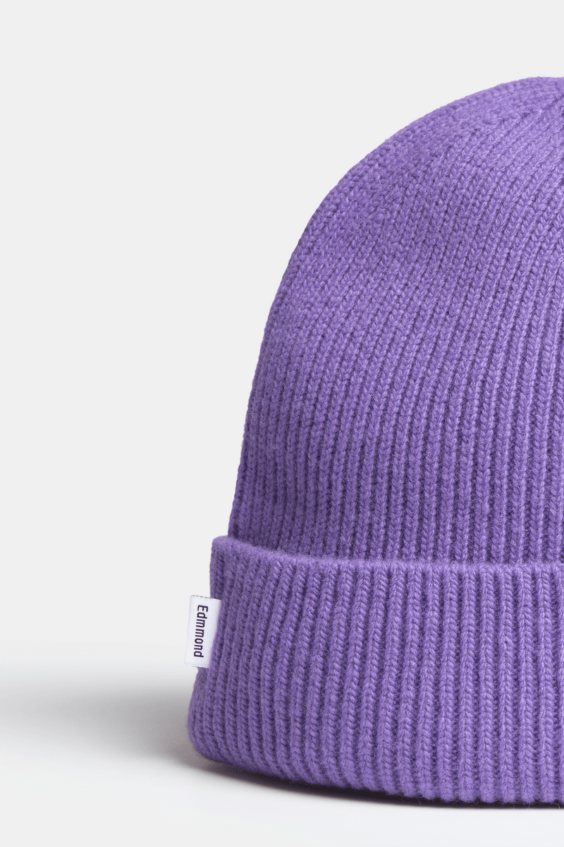 BEANIE PLUM