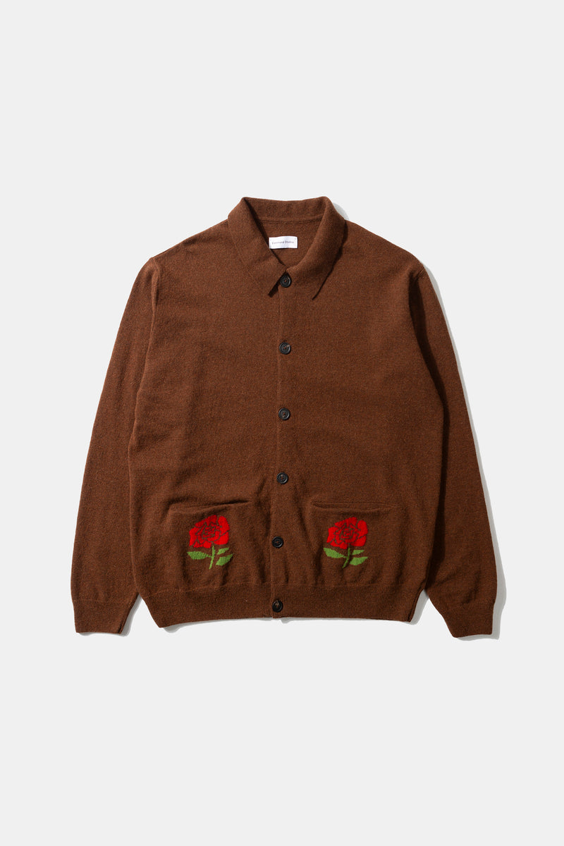 DOPPEL CARDIGAN CHOCOLATE