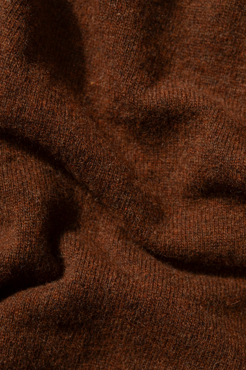 DOPPEL CARDIGAN CHOCOLATE