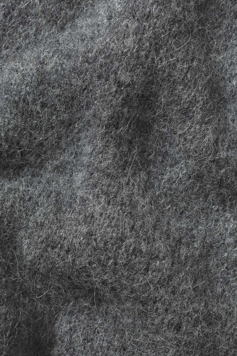 DUCK PATCH CARDIGAN GREY