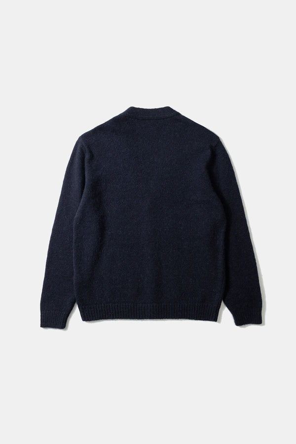 DUCK PATCH CARDIGAN NAVY