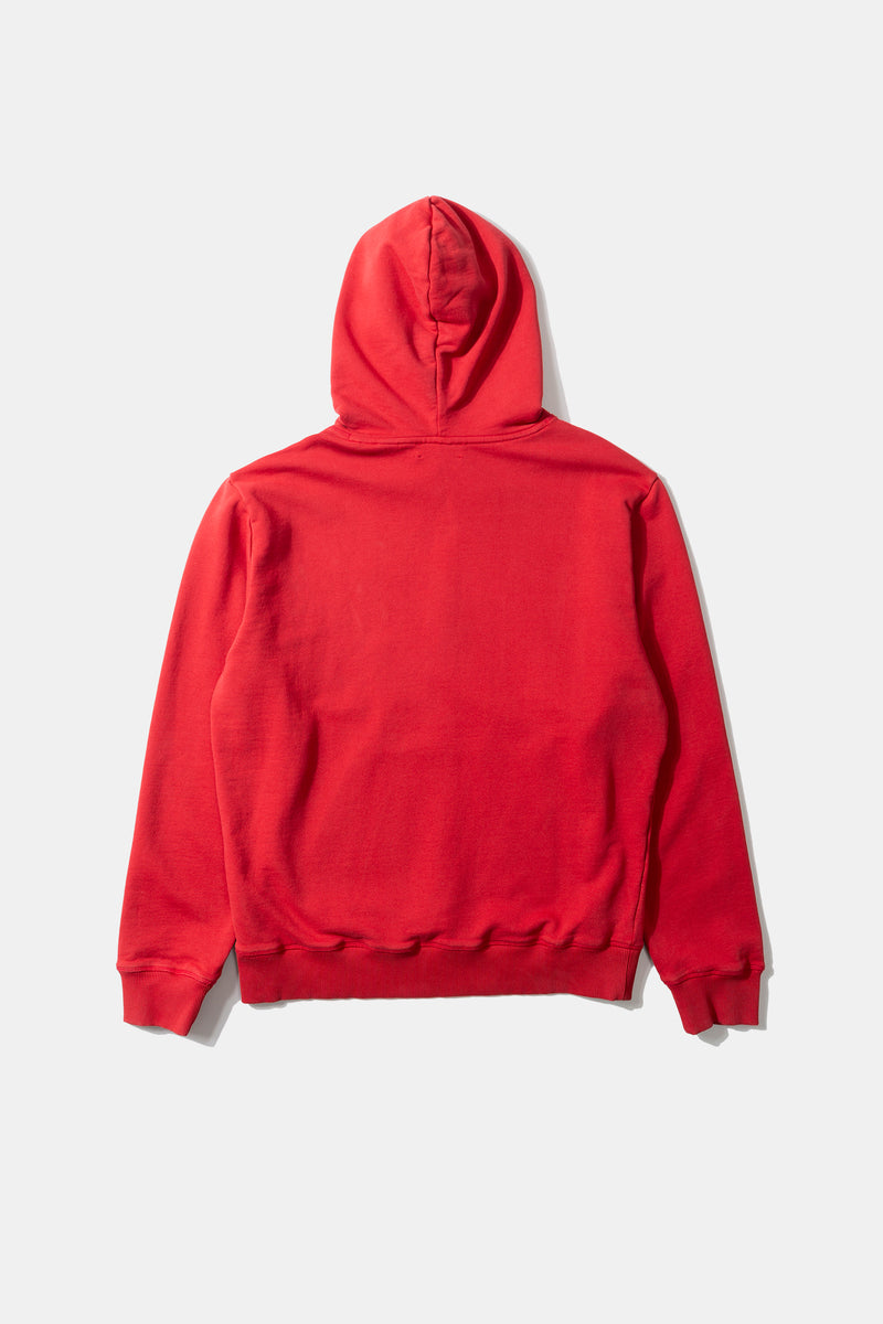 DUCK PATCH HOODIE BORDEAUX