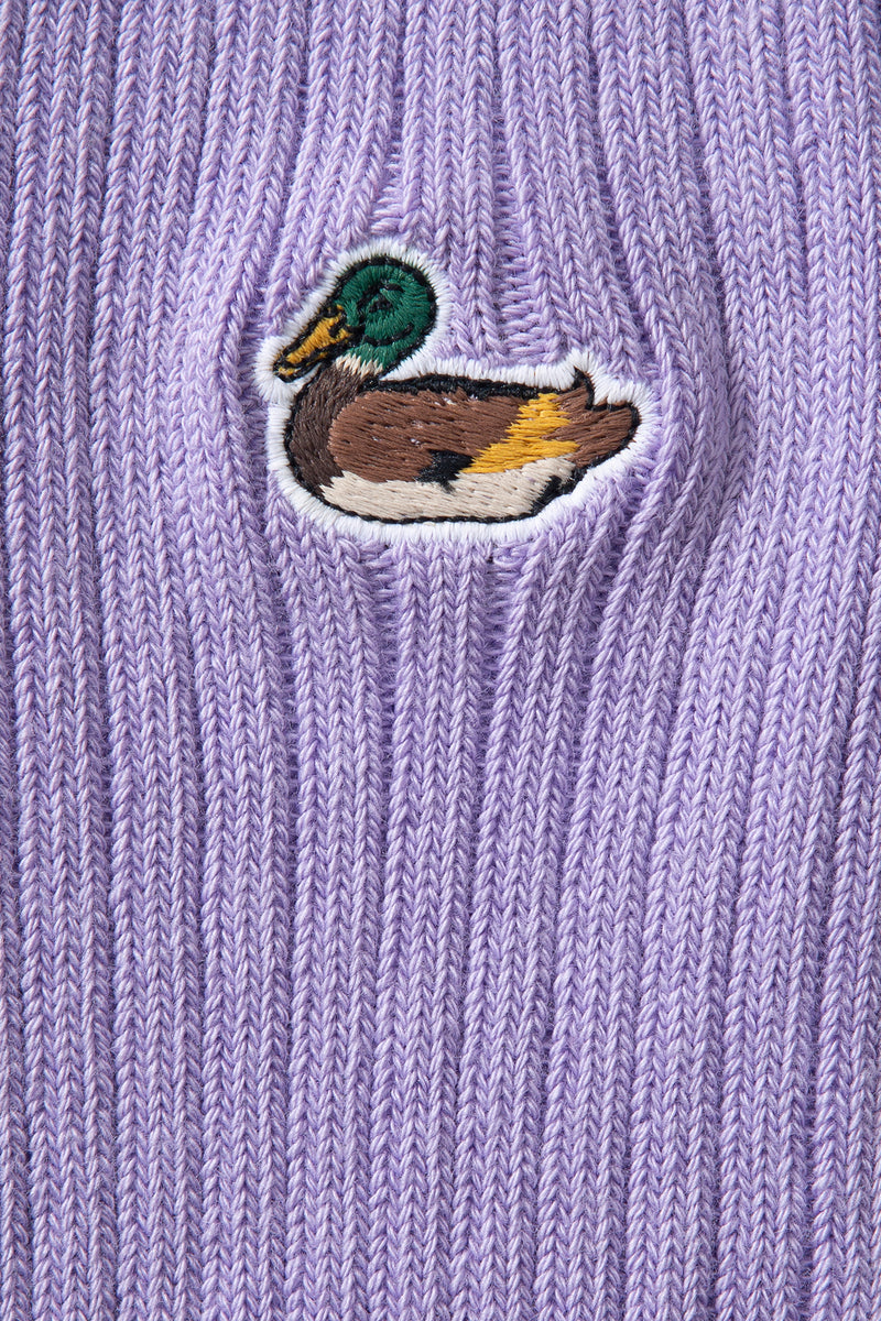 DUCK SOCKS LIGHT PURPLE