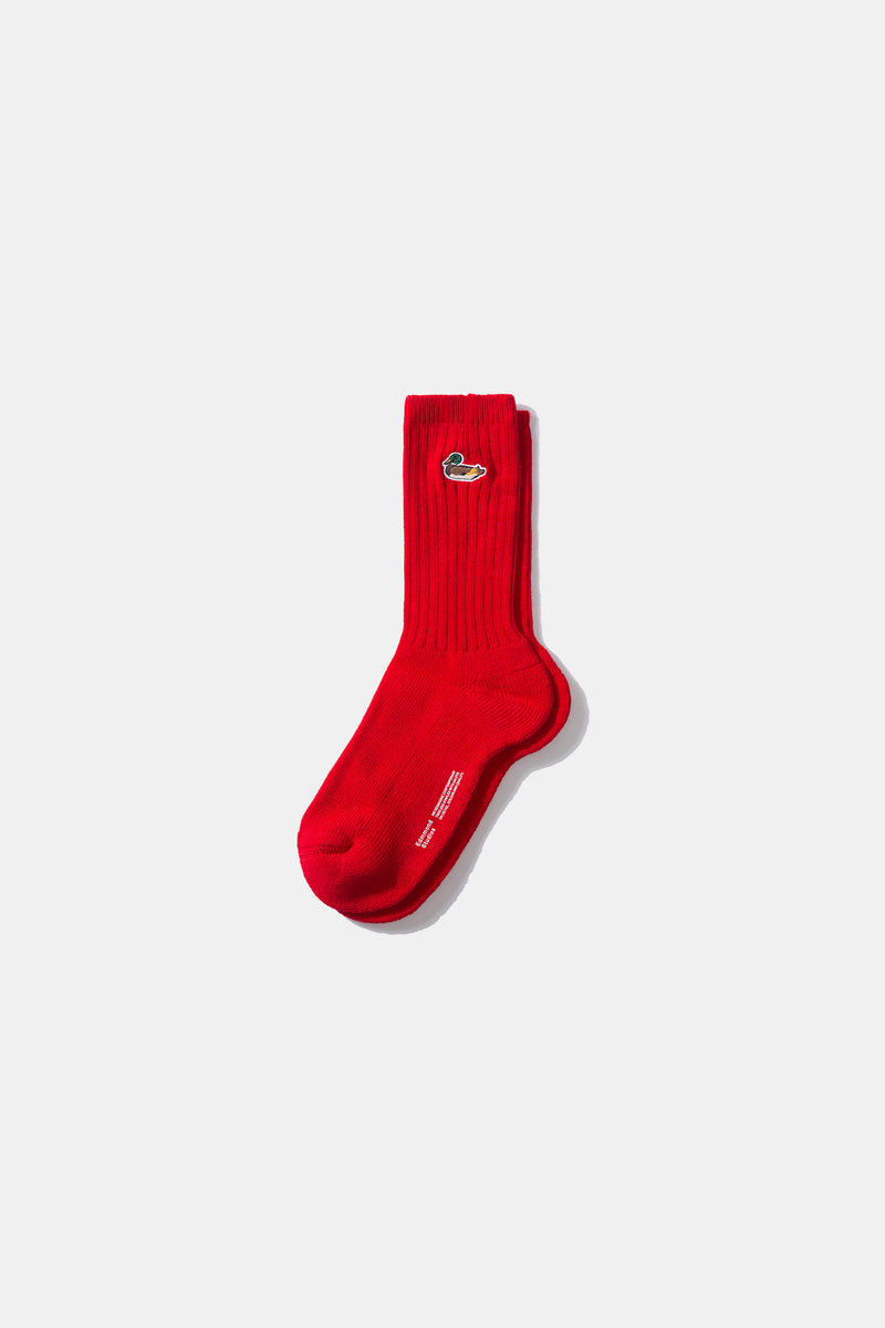 DUCK SOCKS RED