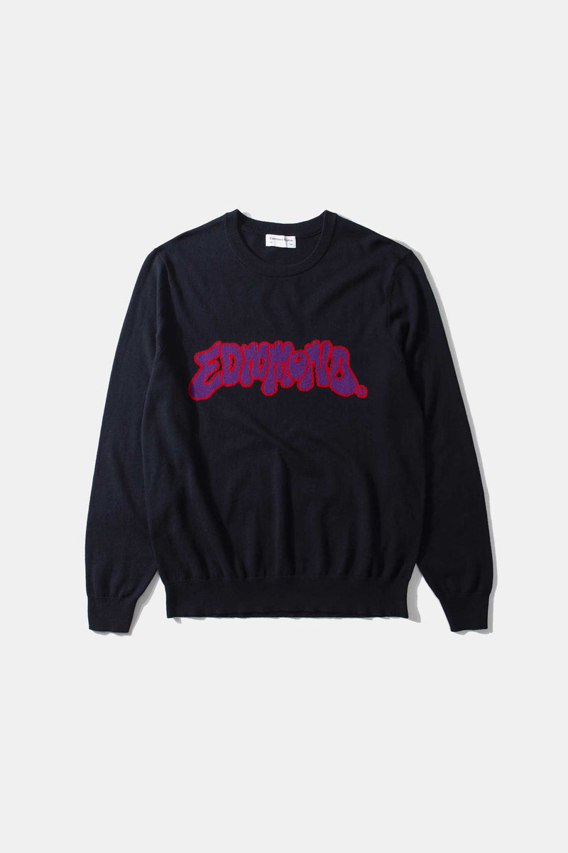 EDMMOND BUBBLE SWEATER NAVY