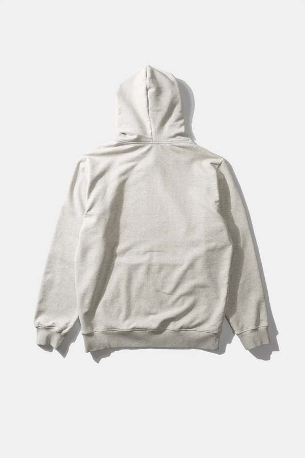 EDMMOND COFEE GIFT SHOP HOODIE LIGHT GREY MELANGE