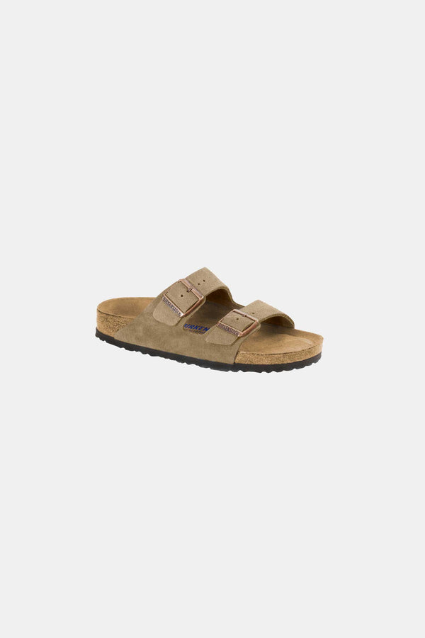 Birkenstock: ARIZONA SUEDE LEATHER TAUPE