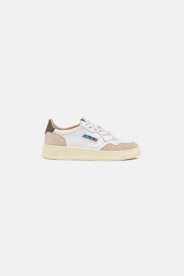 AUTRY MEDALIST LOW WHT/CVRT GR