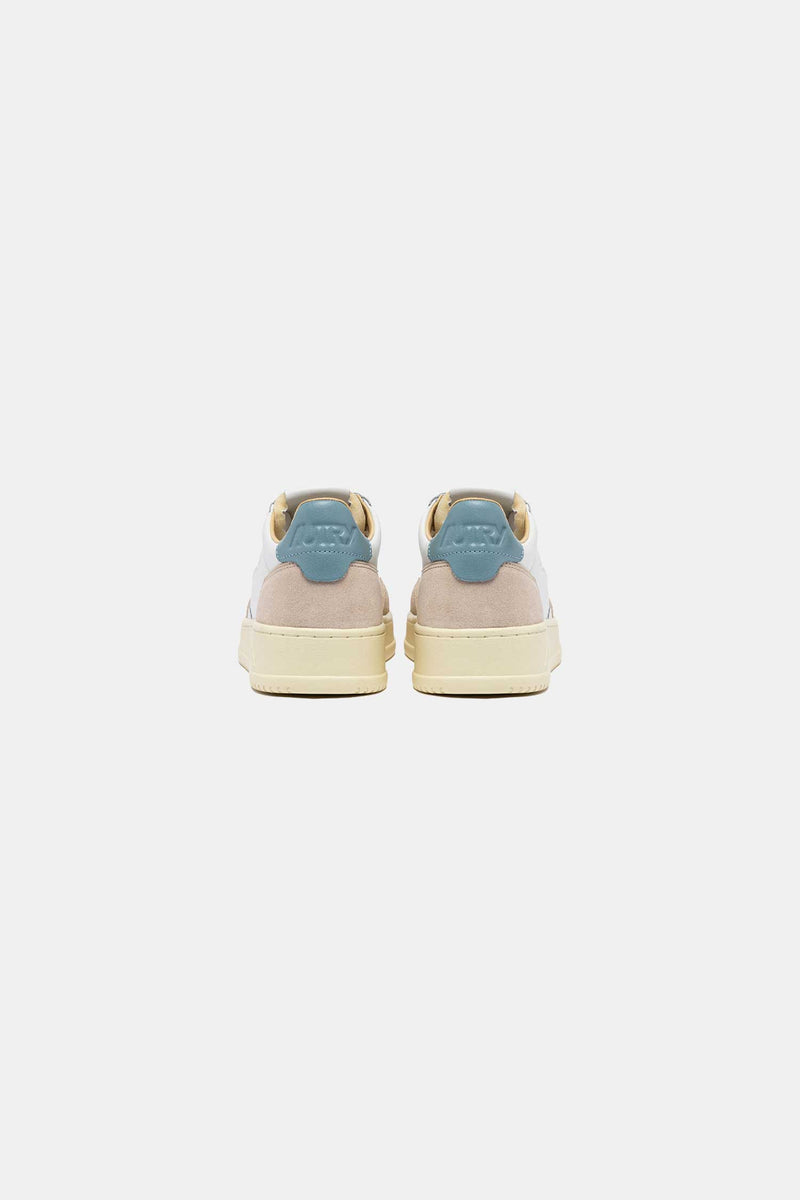 AUTRY MEDALIST LOW WHT/SLVBLUE