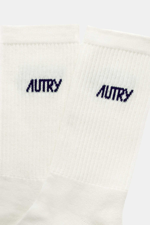 AUTRY SOCKS STARS CREAM/BLUE