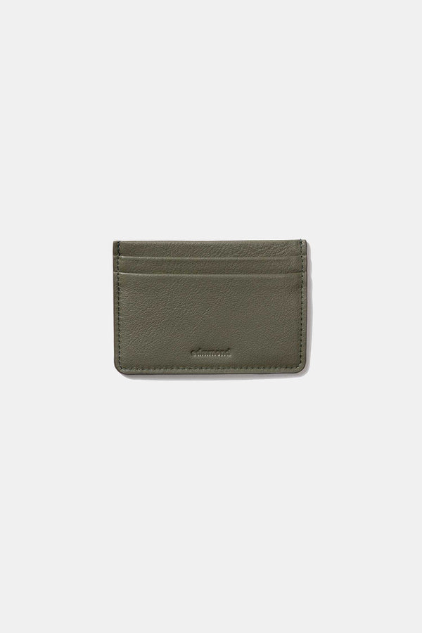 FOLD CARD HOLDER DK GREEN