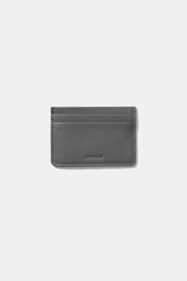 FOLD CARD HOLDER DK GREY