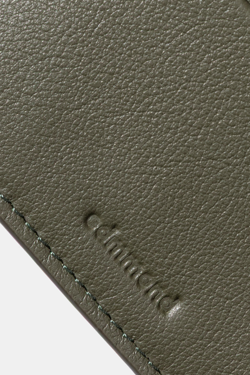 FOLD CARD HOLDER DK GREEN
