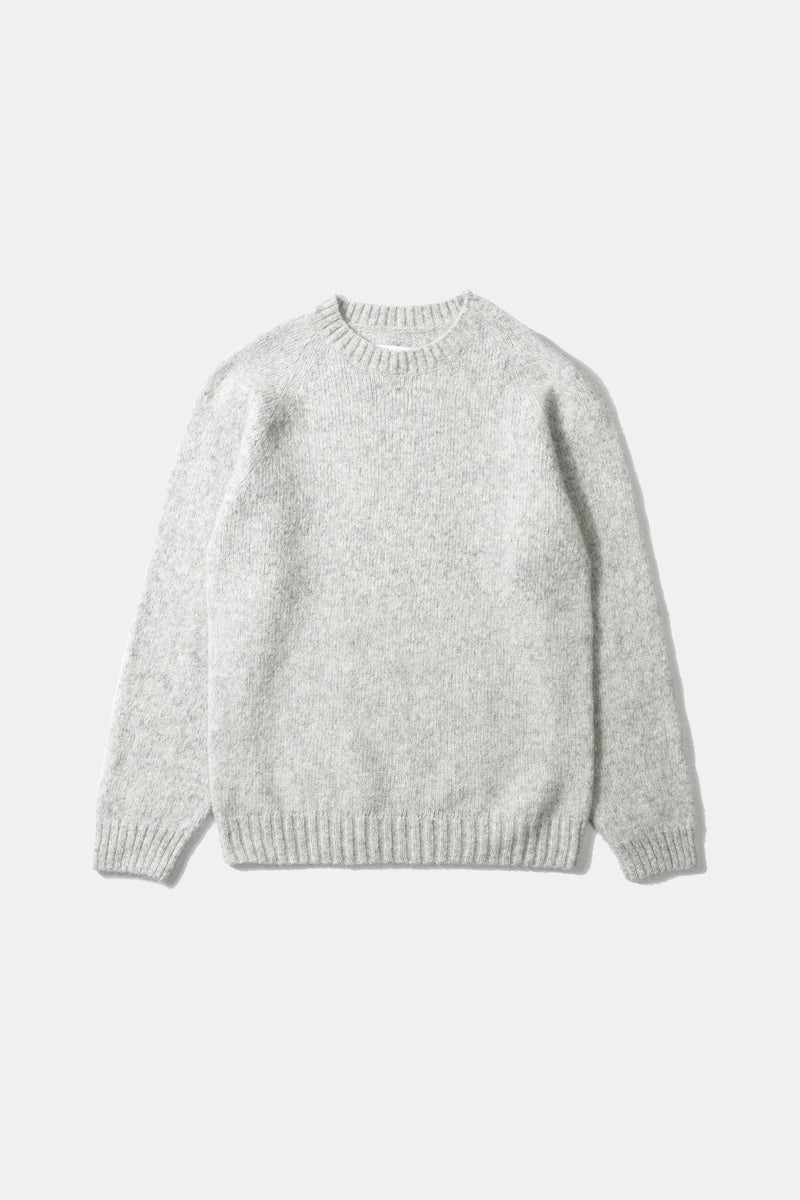 GLASGOW SWEATER LIGHT GREY MELANGE