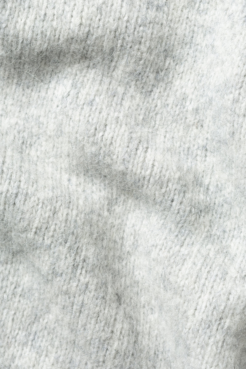 GLASGOW SWEATER LIGHT GREY MELANGE