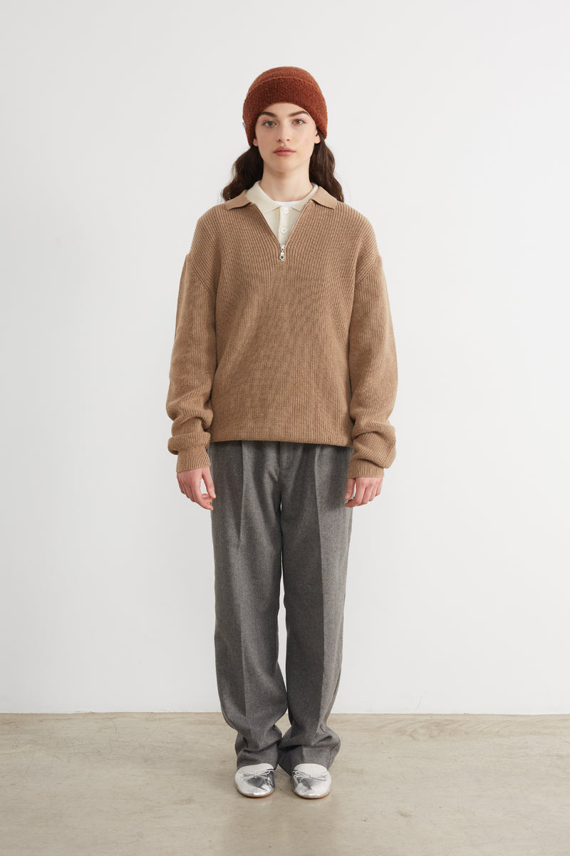 GRILL SWEATER BROWN