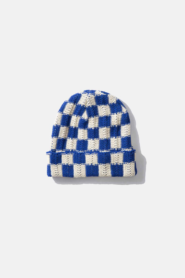 KNIT BEANIE DK BLUE