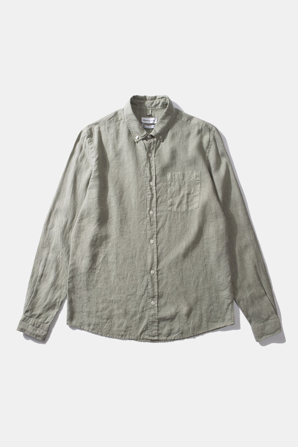 LINEN SHIRT TAUPE