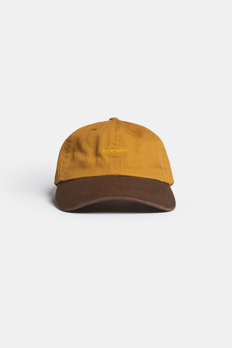 LOGO BICOLOR CAP BROWN