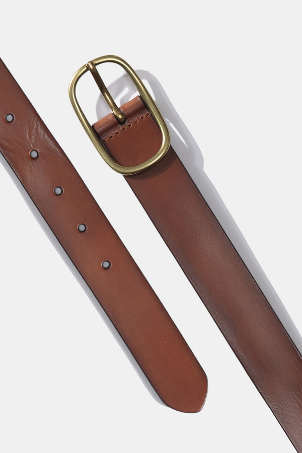 NEW RAW BELT BROWN
