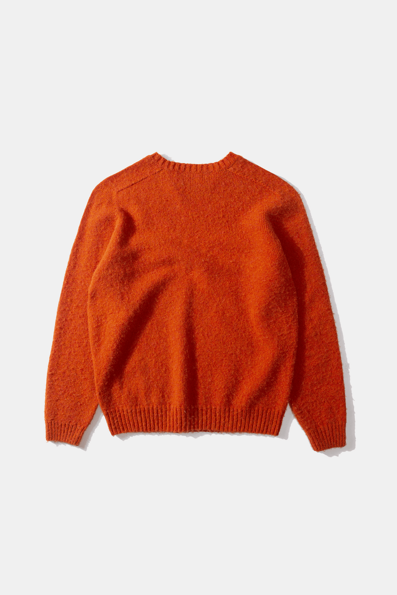 SHETLAND SWEATER ORANGE