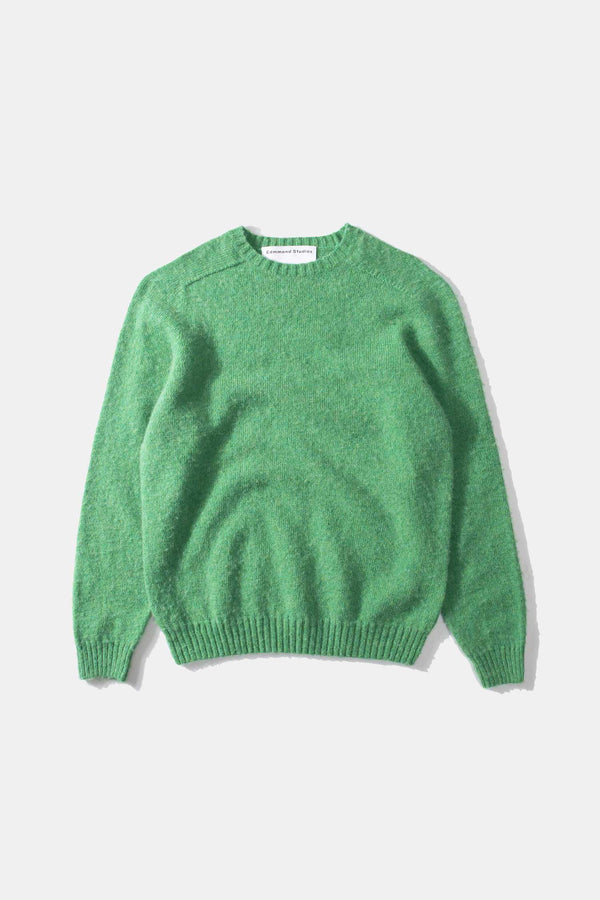 SHETLAND SWEATER SAGE GREEN