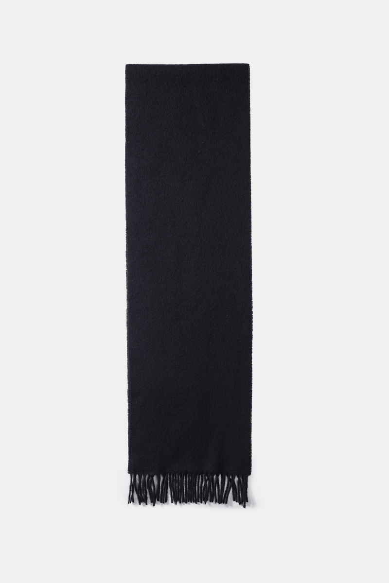 LAMBSWOOL SCARF NAVY