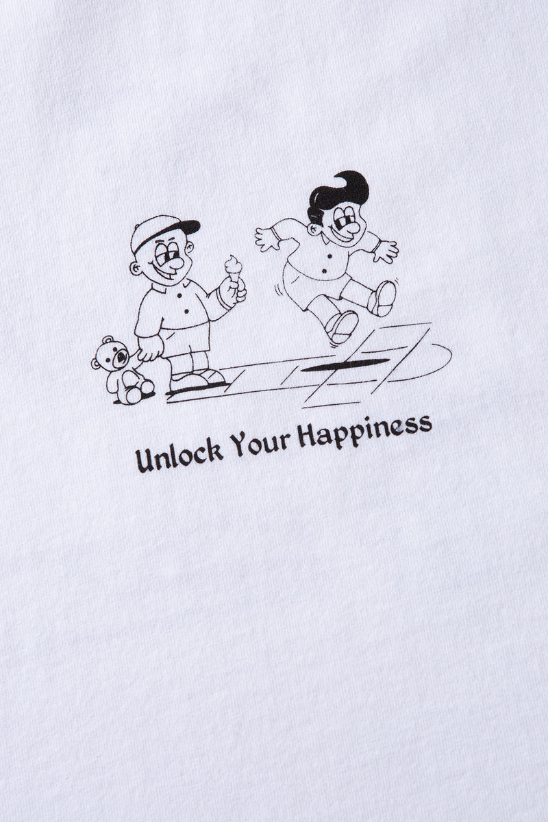 UNLOCK YOUR HAPPINESS WHITE