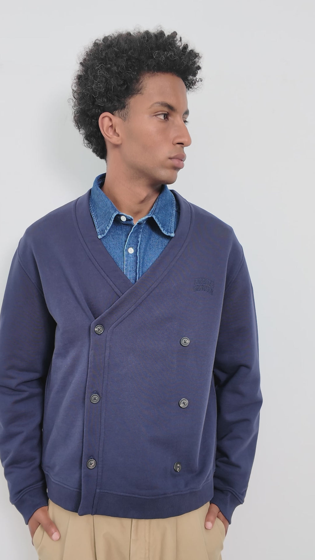 MANOIR CARDIGAN NAVY